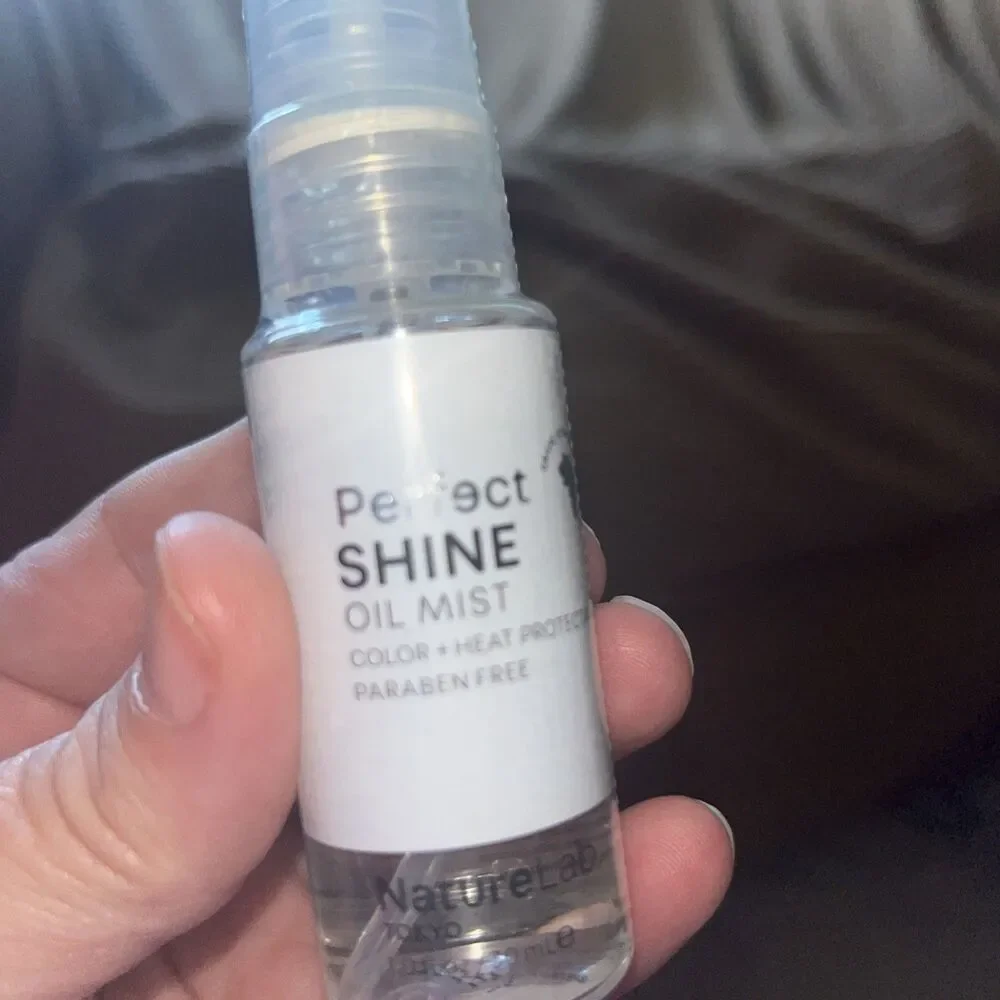 NatureLab Tokyo Perfect Shine Oil Mist For Hair 1oz/30ml Travel Size SEALED